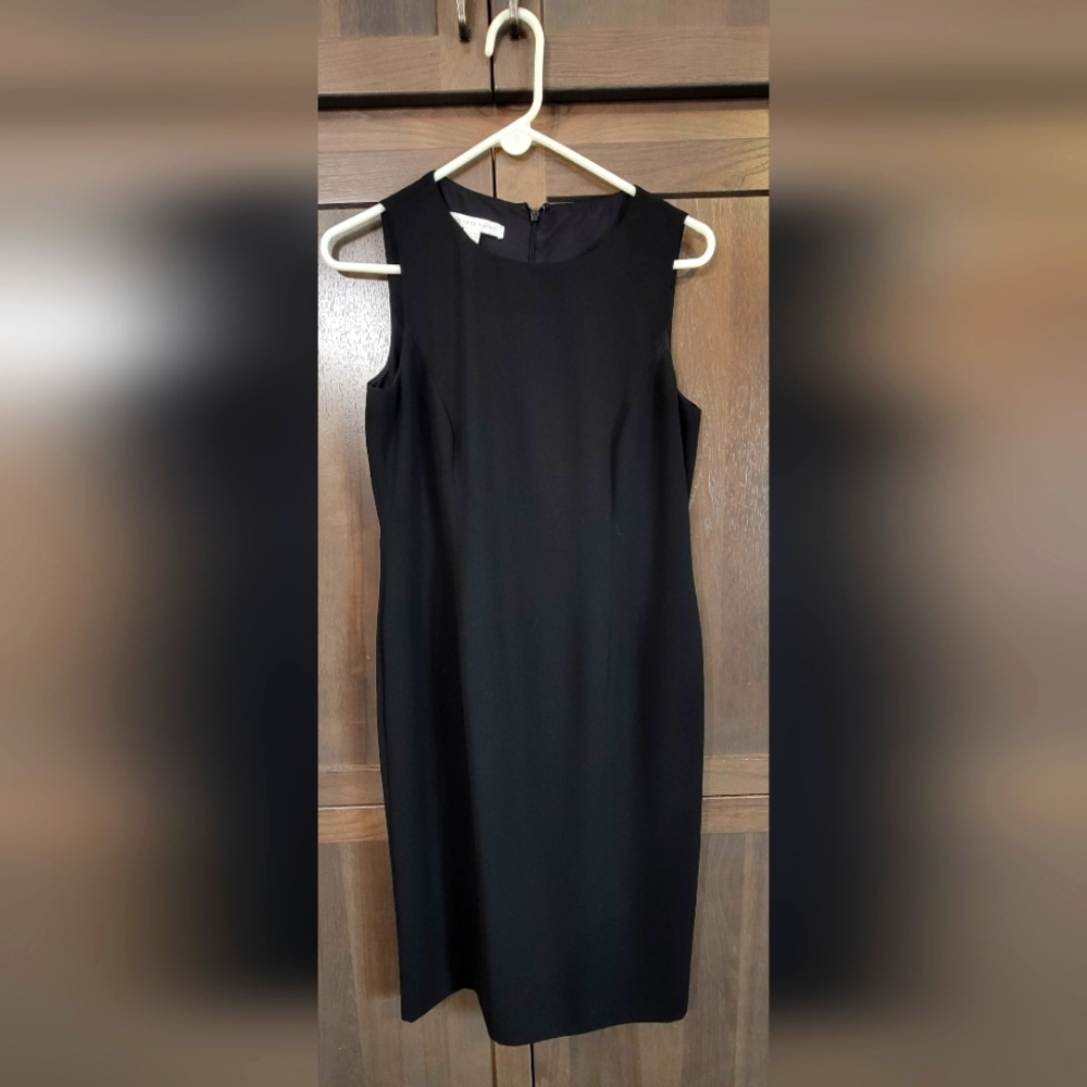 Black Sleeveless Midi Dress Kenneth Nolan Size 10
